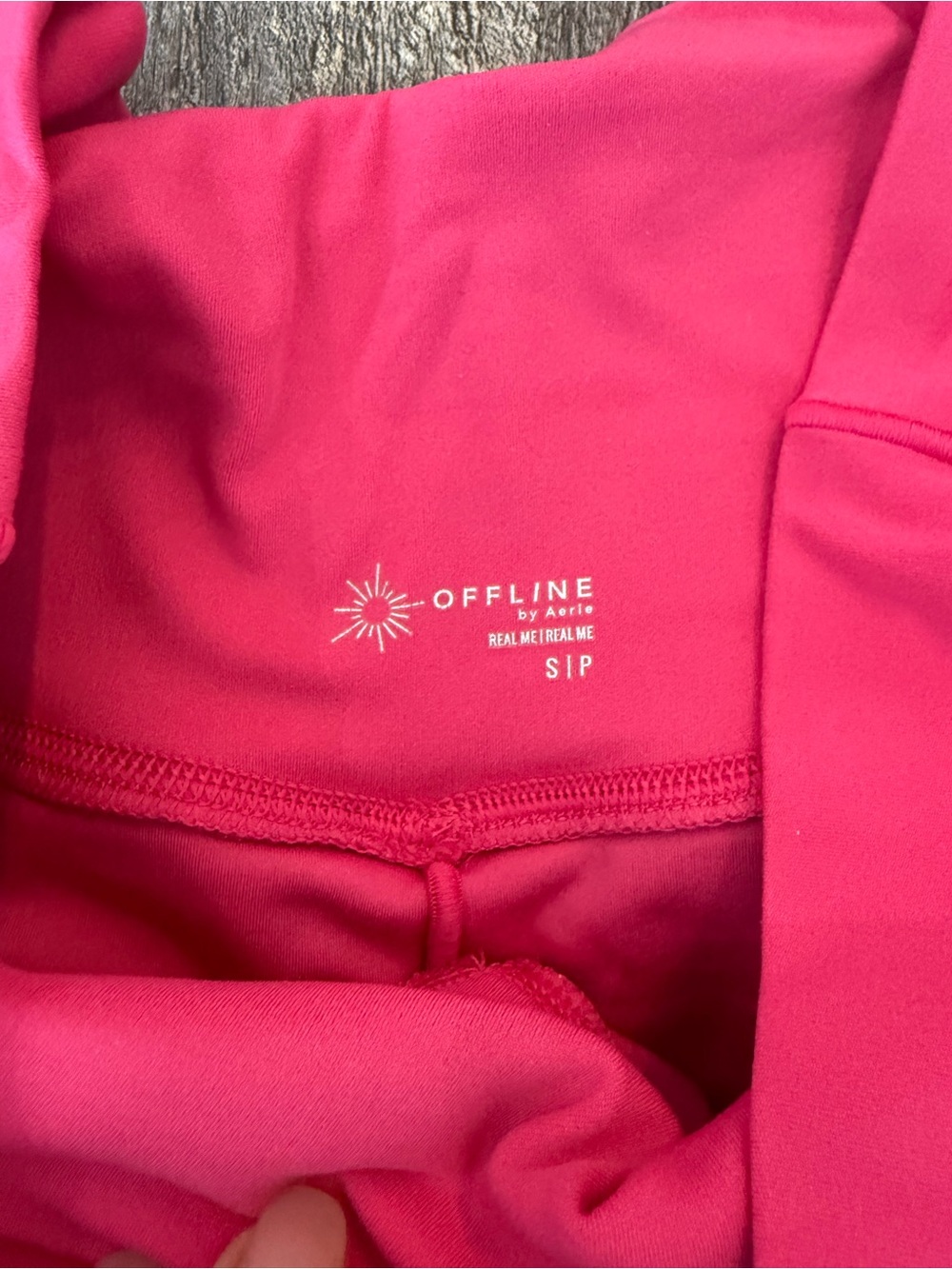 Offline by Aerie Women's High-Waist Pink Skort Shorts Small 2" Inseam Crossover - Picture 4 of 7